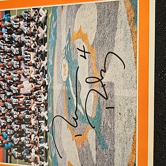 1990 dolphins team photo  Signed autograph #4 - Picture 2 of 4